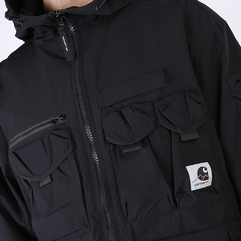 мужская черная куртка Carhartt WIP Hayes Jacket I027505-black - цена, описание, фото 3